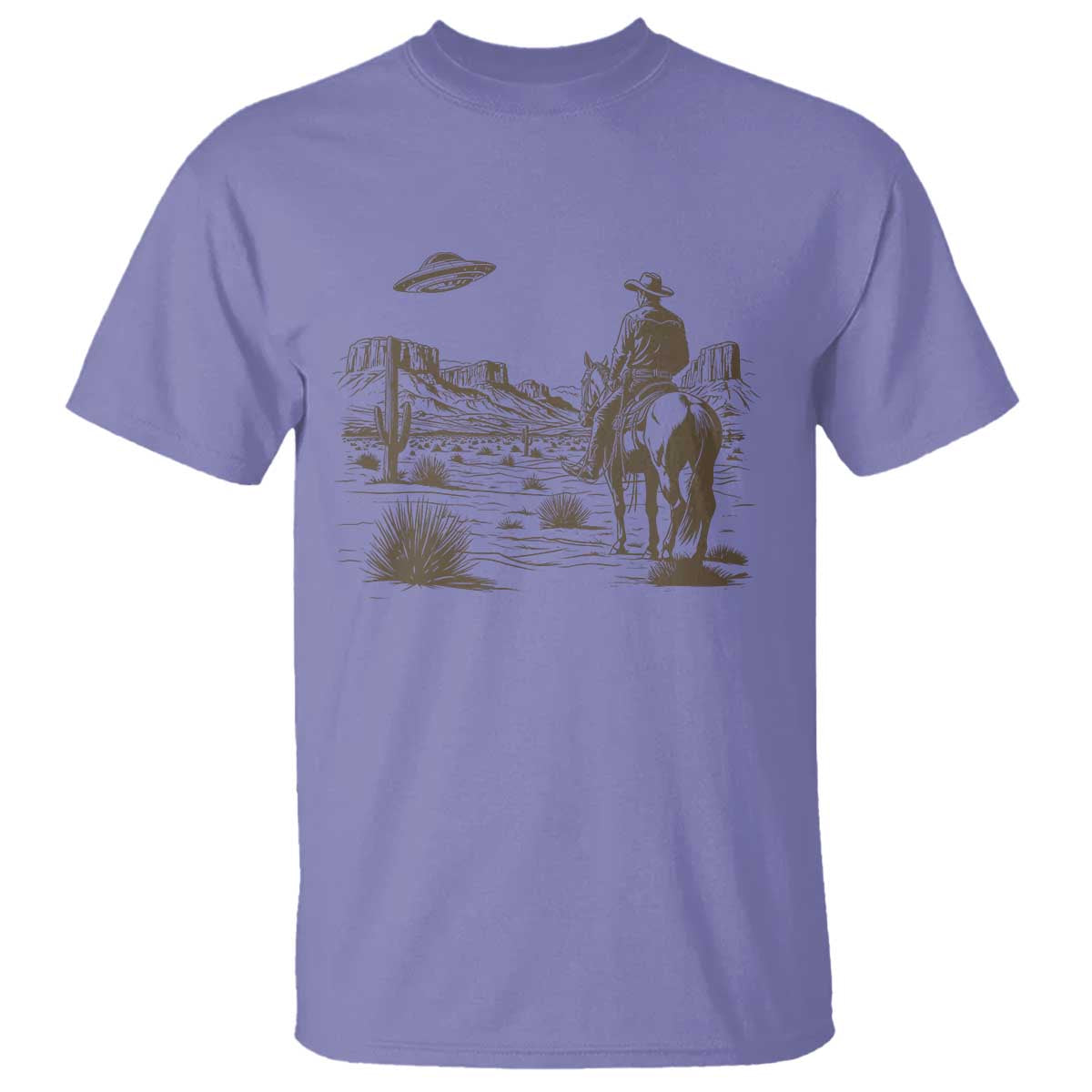 ufo-western-cowboy-t-shirt-rodeo-wild-west-retro-vintage-graphic