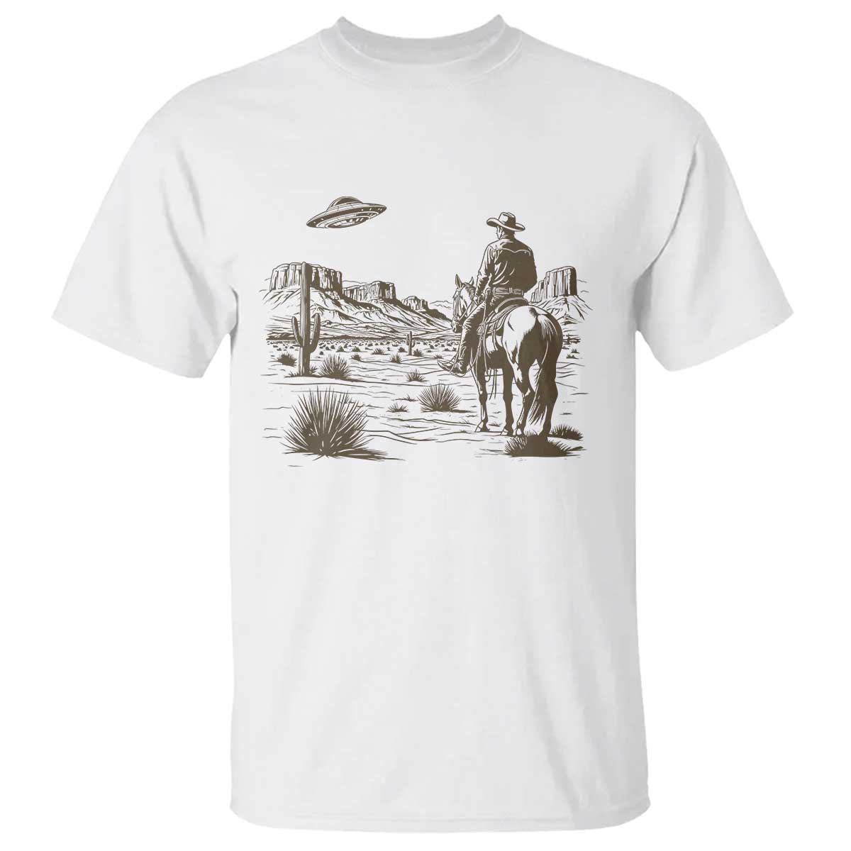 ufo-western-cowboy-t-shirt-rodeo-wild-west-retro-vintage-graphic
