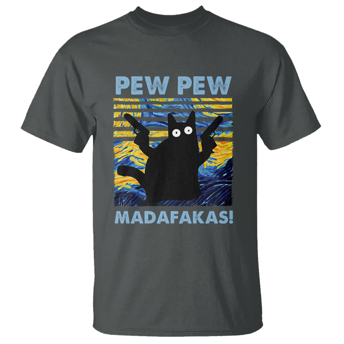 funny-cat-t-shirt-pew-pew-madafakas-retro-vintage-starry-night