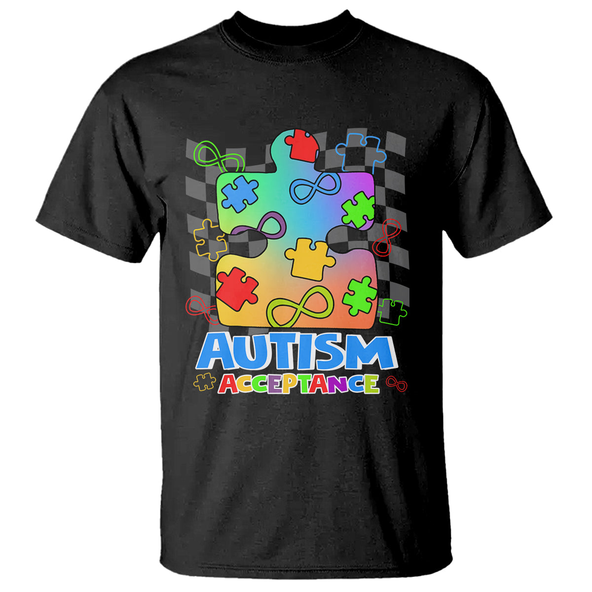 autism-acceptance-t-shirt-retro-groovy-puzzle-piece-spectrum-rainbow-infinity-symbol