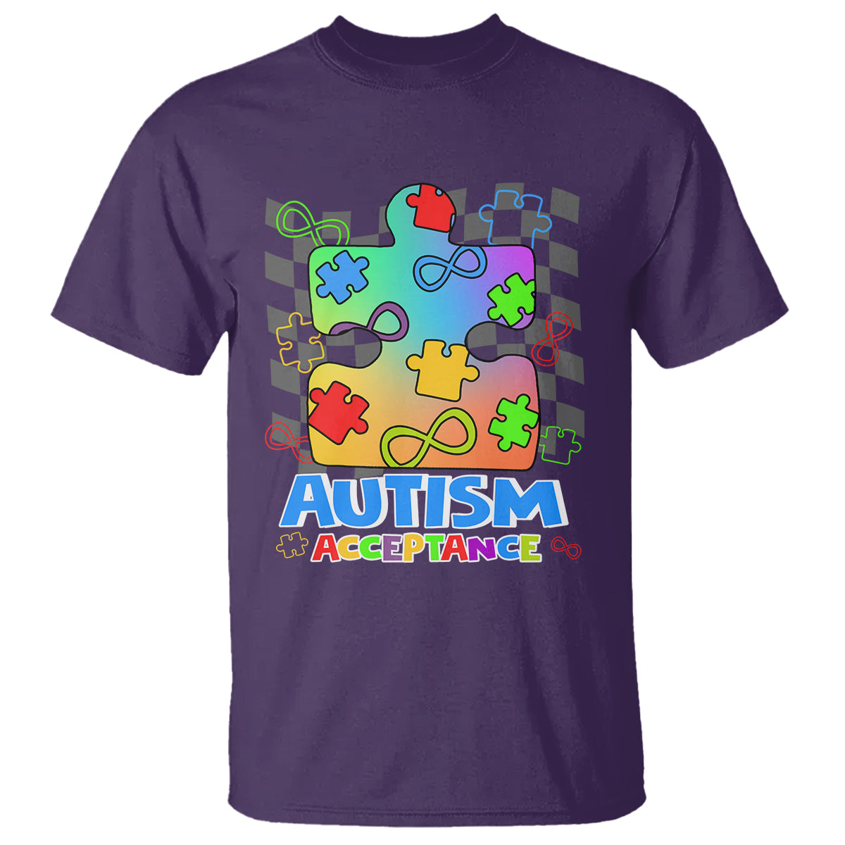 autism-acceptance-t-shirt-retro-groovy-puzzle-piece-spectrum-rainbow-infinity-symbol