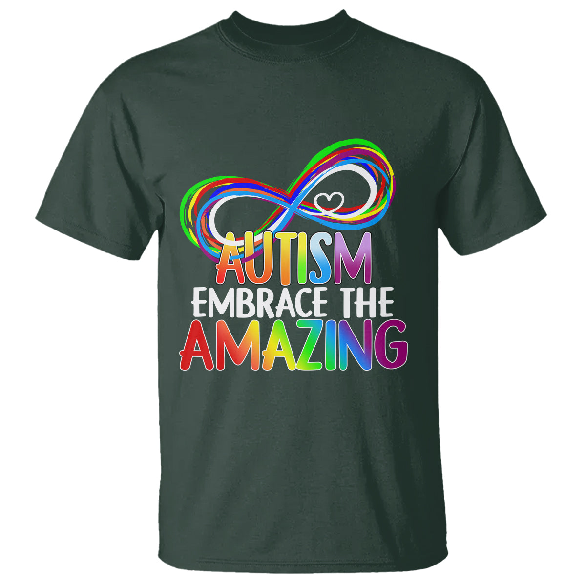 autism-acceptance-t-shirt-embrace-the-amazing-spectrum-rainbow-infinity-symbol