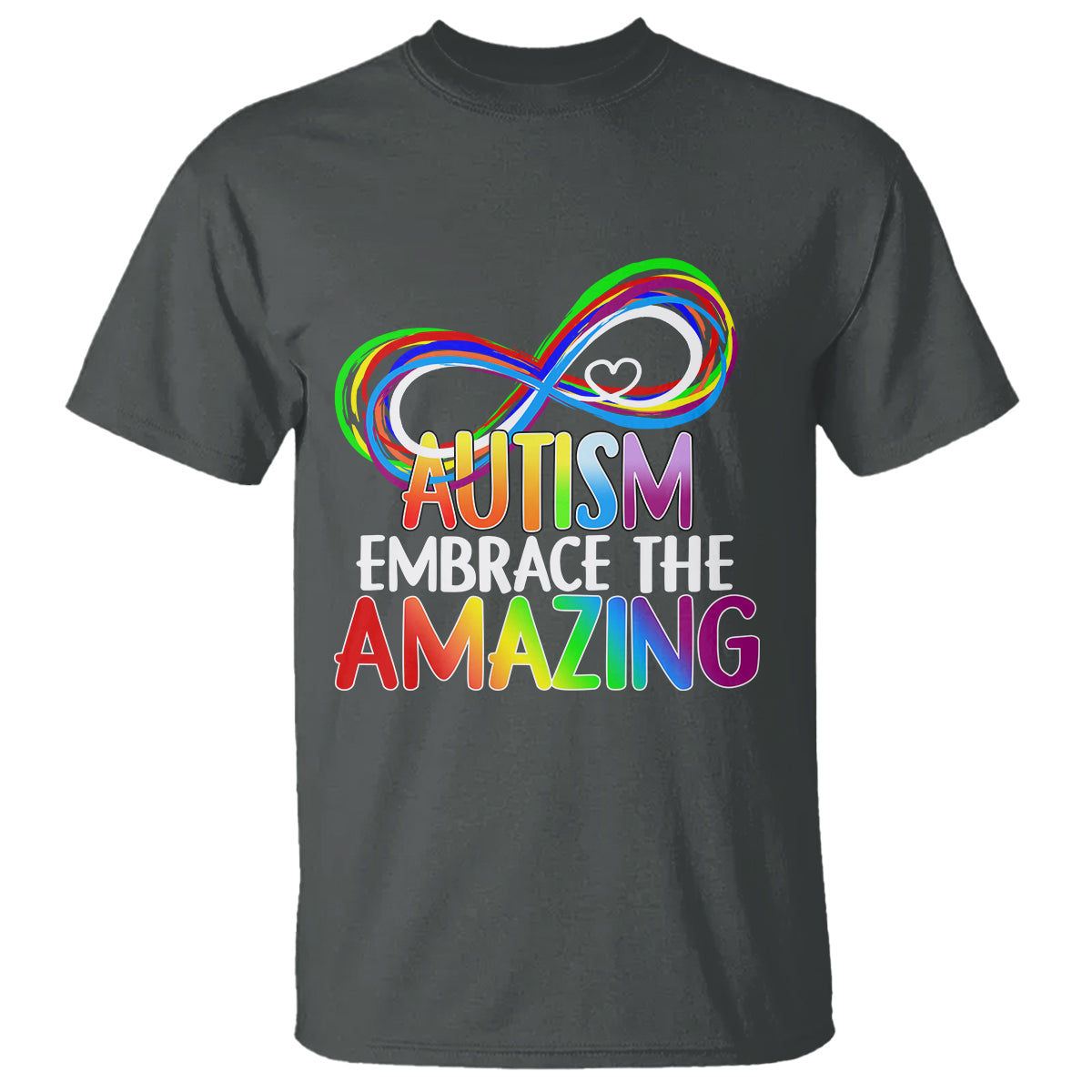 autism-acceptance-t-shirt-embrace-the-amazing-spectrum-rainbow-infinity-symbol
