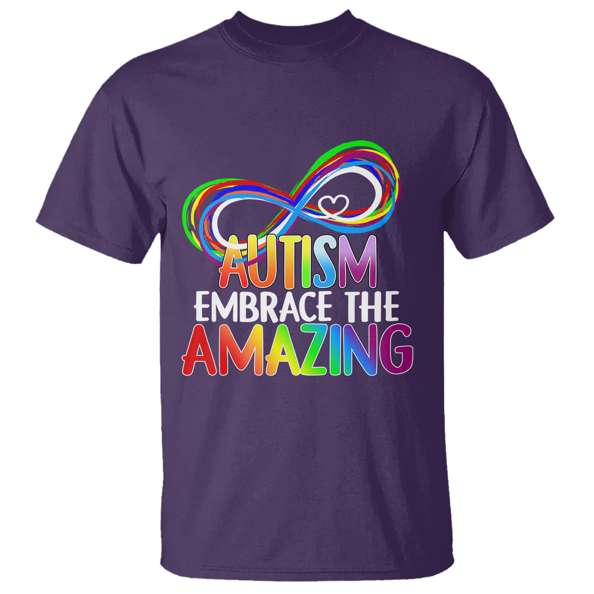autism-acceptance-t-shirt-embrace-the-amazing-spectrum-rainbow-infinity-symbol