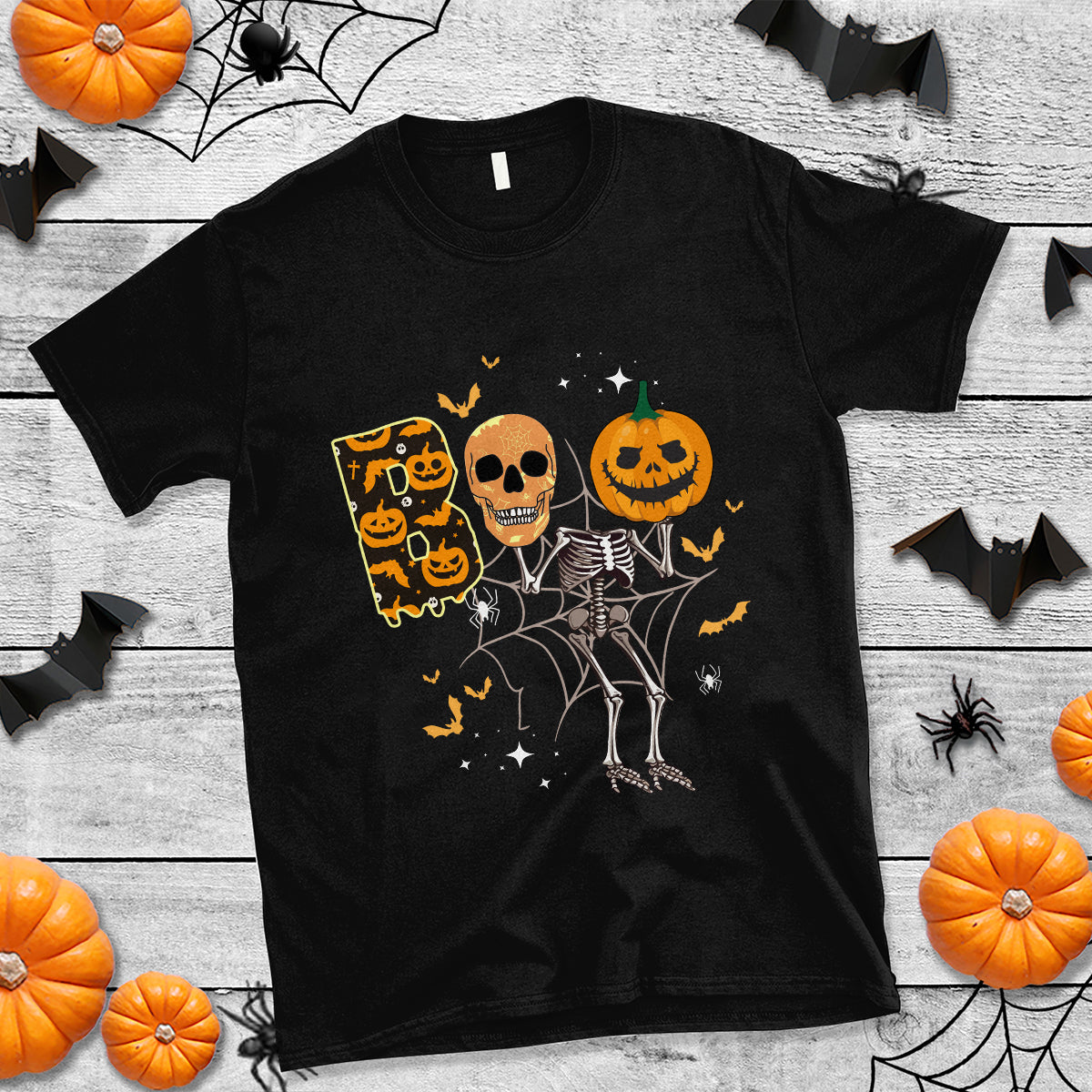 halloween-t-shirt-spooky-boo-dancing-skeleton-skull-scary-pumpkin-halloween-t-shirt-for-halloween-lovers-spooky-season-shirt-ghosts-1