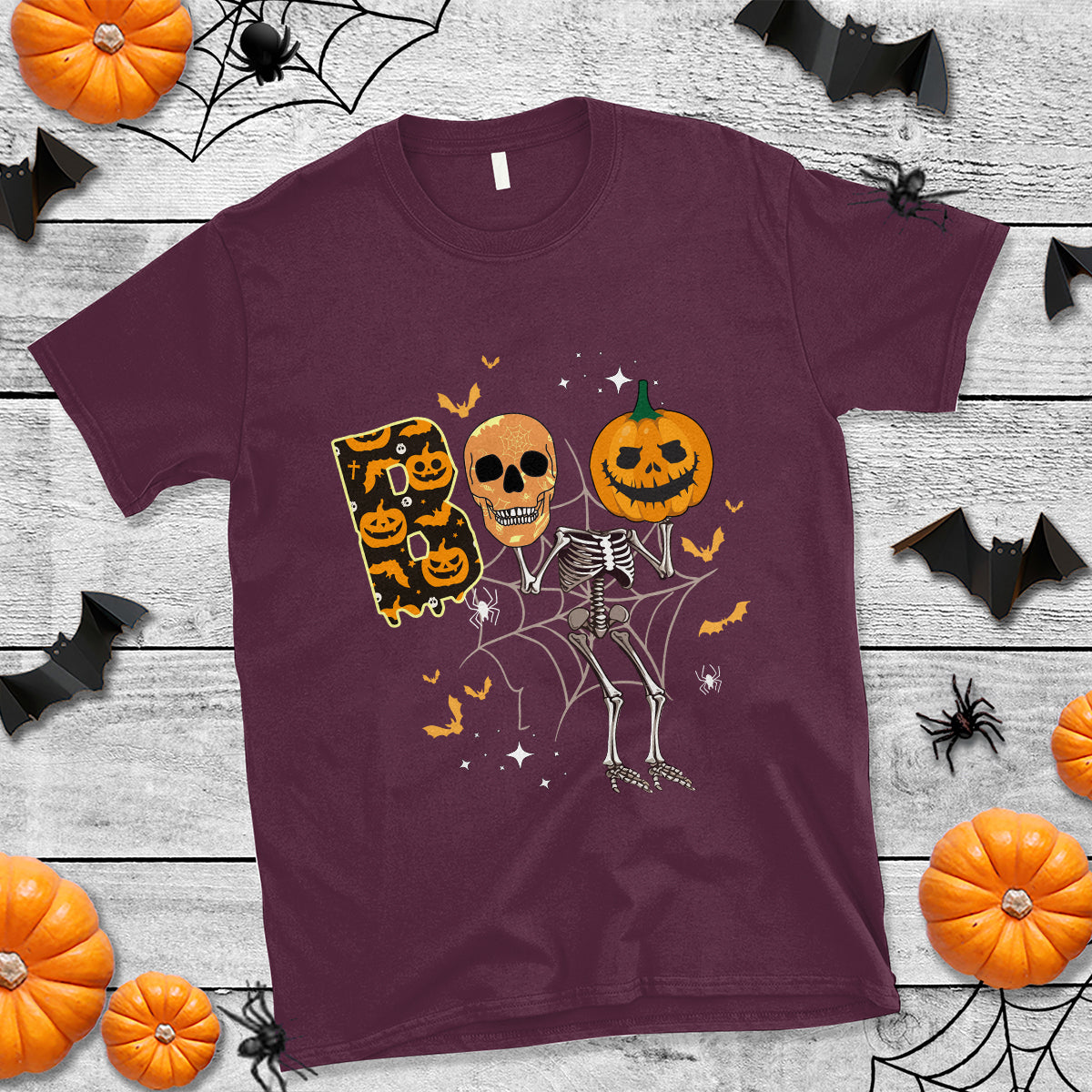 halloween-t-shirt-spooky-boo-dancing-skeleton-skull-scary-pumpkin-halloween-t-shirt-for-halloween-lovers-spooky-season-shirt-ghosts-1