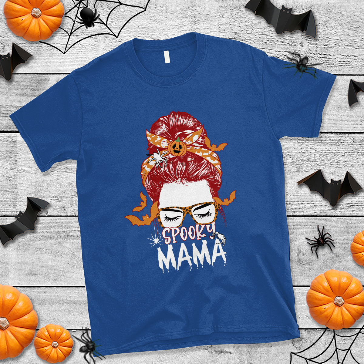 halloween-t-shirt-spooky-mama-halloween-ghost-witchy-spooky-mom-messy-bun-t-shirt-for-mom-women-shirt-for-halloween-lovers-spooky-season-1