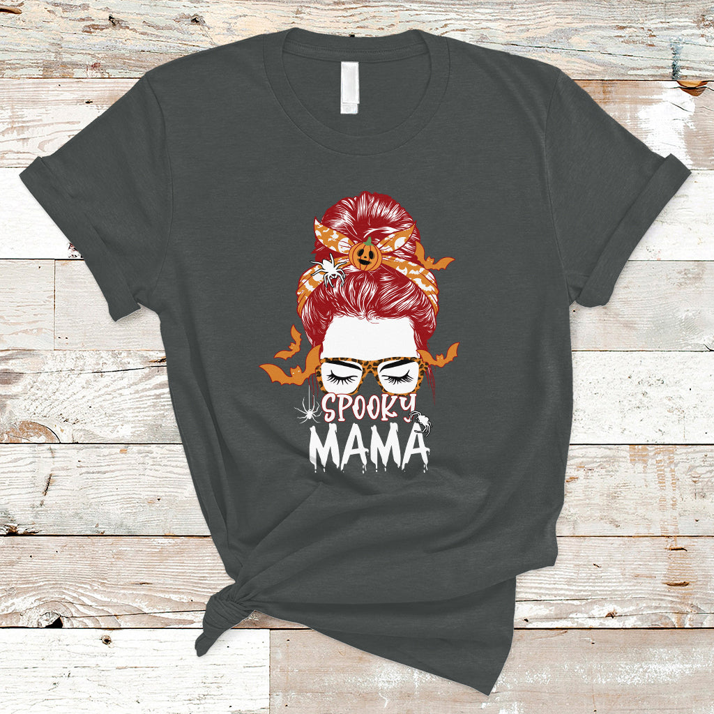 halloween-t-shirt-spooky-mama-halloween-ghost-witchy-spooky-mom-messy-bun-t-shirt-for-mom-women-shirt-for-halloween-lovers-spooky-season