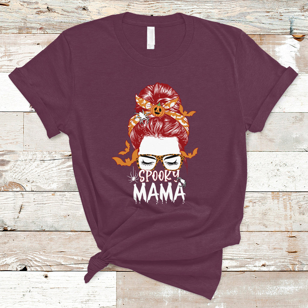 halloween-t-shirt-spooky-mama-halloween-ghost-witchy-spooky-mom-messy-bun-t-shirt-for-mom-women-shirt-for-halloween-lovers-spooky-season