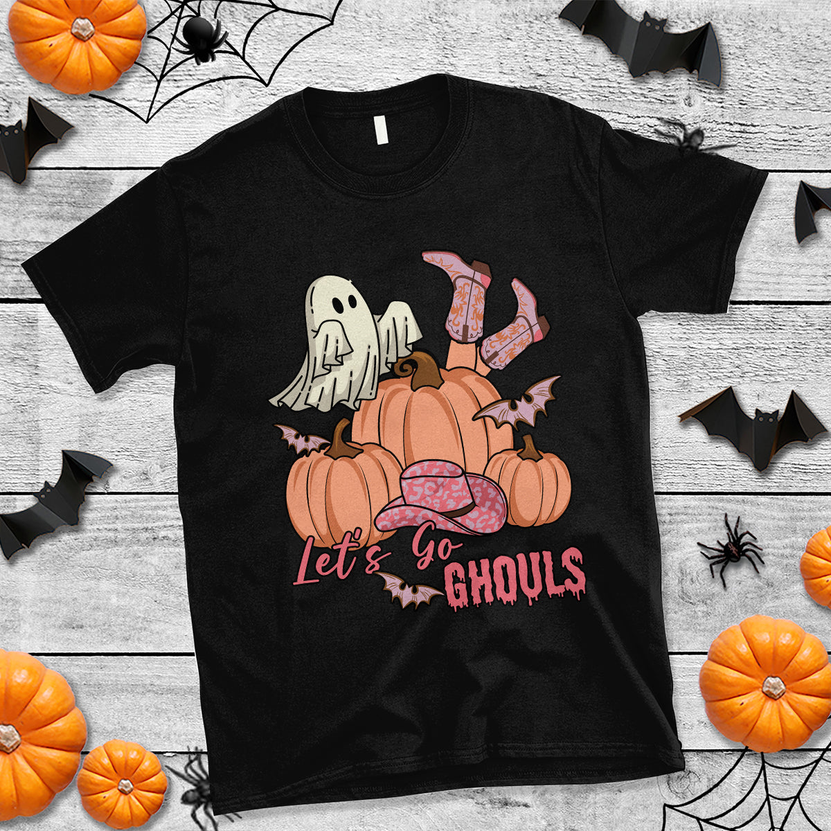 halloween-t-shirt-lets-go-ghouls-halloween-costume-retro-rodeo-halloween-cowgirl-t-shirt-for-halloween-lovers-spooky-season-1