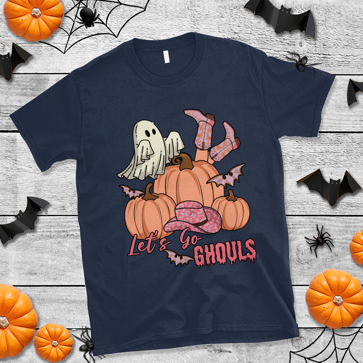 halloween-t-shirt-lets-go-ghouls-halloween-costume-retro-rodeo-halloween-cowgirl-t-shirt-for-halloween-lovers-spooky-season-1