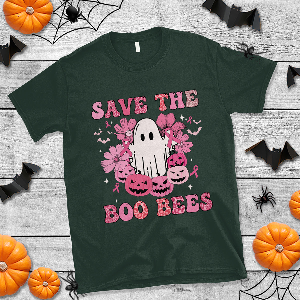 halloween-t-shirt-breast-cancer-awareness-save-your-boo-bees-spooky-boos-ghost-halloween-t-shirt-for-halloween-lovers-spooky-season-1
