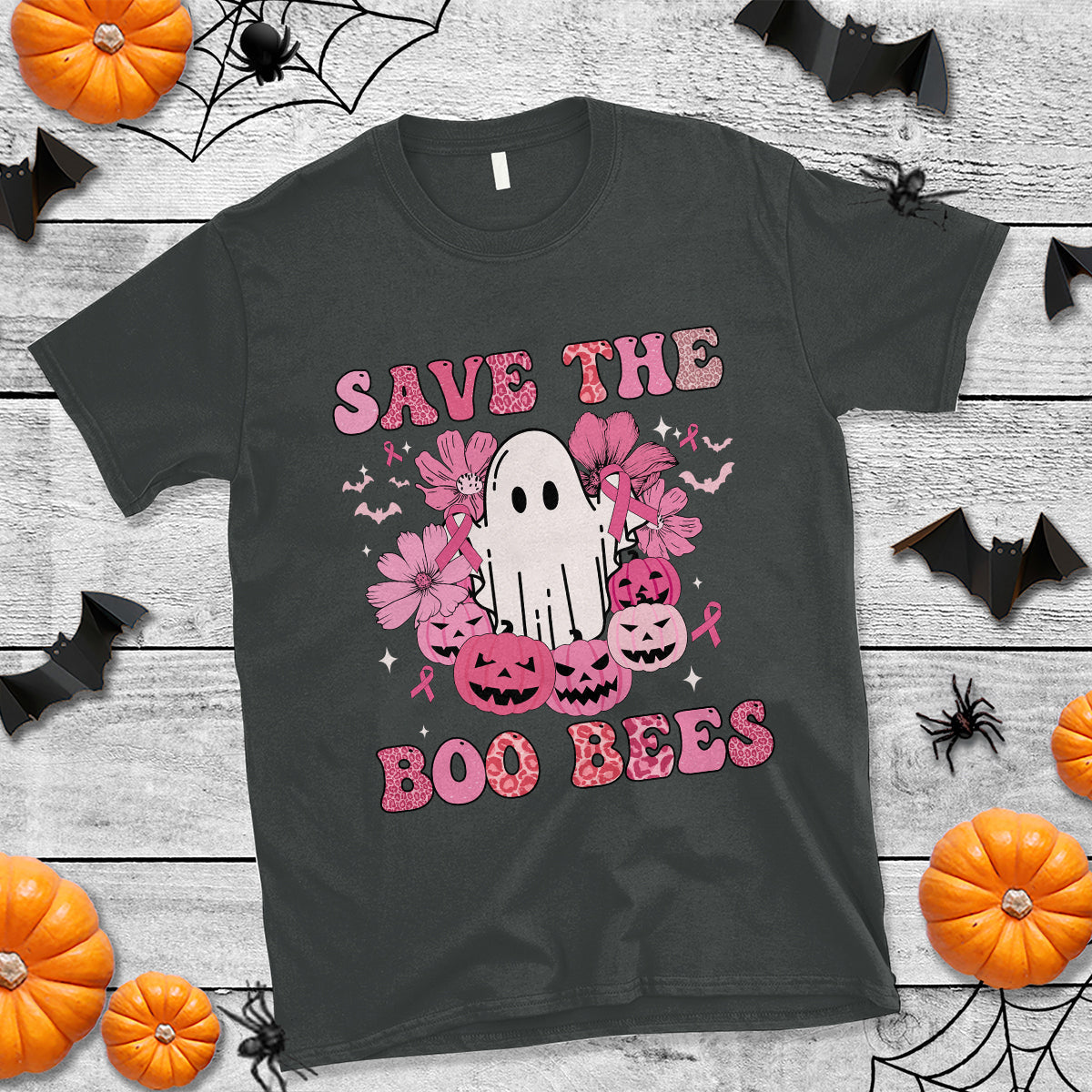 halloween-t-shirt-breast-cancer-awareness-save-your-boo-bees-spooky-boos-ghost-halloween-t-shirt-for-halloween-lovers-spooky-season-1