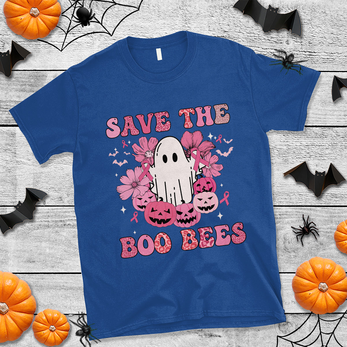halloween-t-shirt-breast-cancer-awareness-save-your-boo-bees-spooky-boos-ghost-halloween-t-shirt-for-halloween-lovers-spooky-season-1