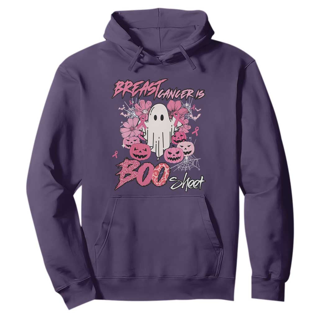 Halloween Breast Cancer Support Squad Hoodie Save Your Boo Bees Spooky Boos Ghost