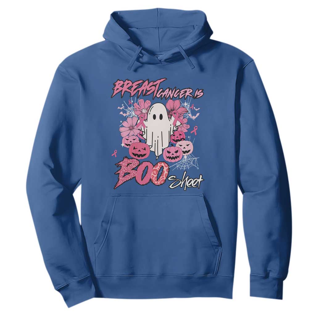 Halloween Breast Cancer Support Squad Hoodie Save Your Boo Bees Spooky Boos Ghost
