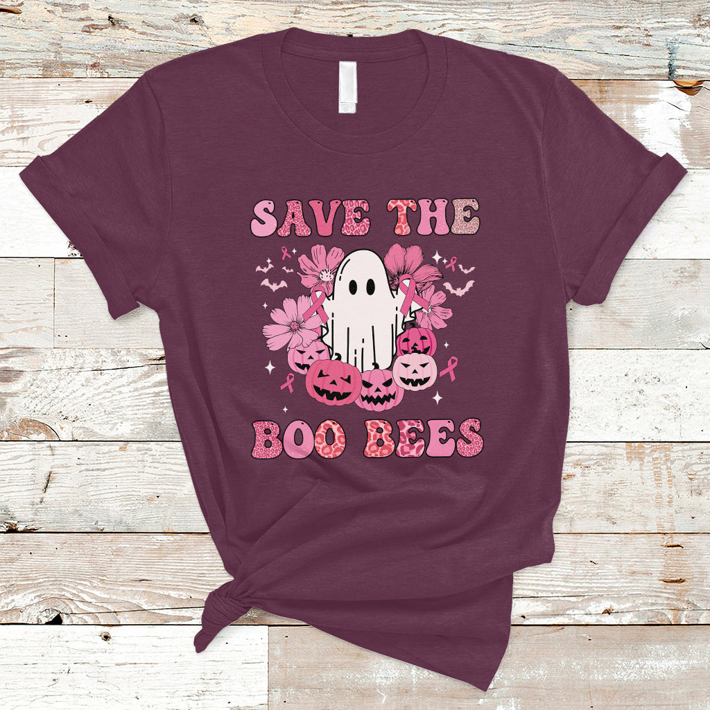 halloween-t-shirt-breast-cancer-awareness-save-your-boo-bees-spooky-boos-ghost-halloween-t-shirt-for-halloween-lovers-spooky-season