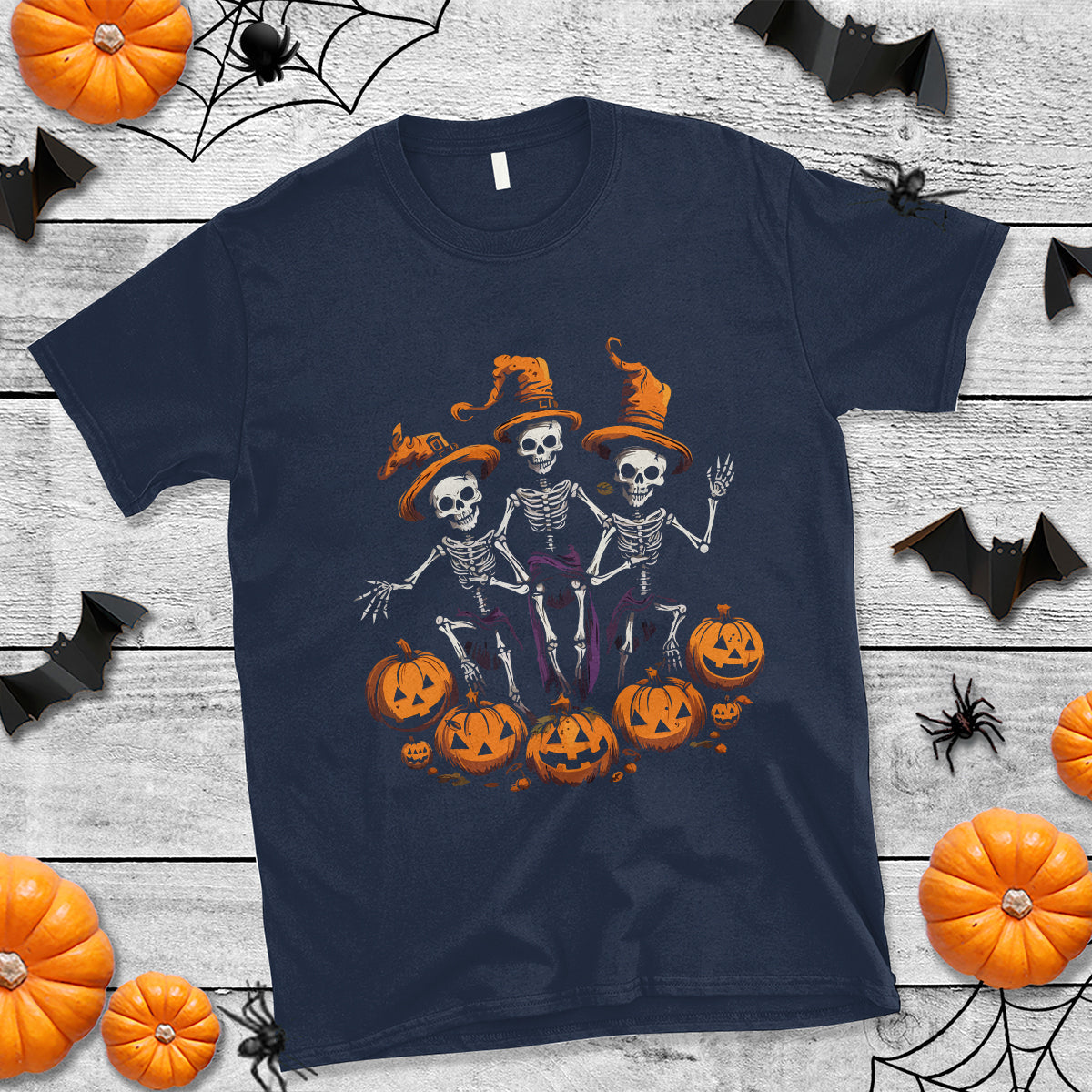 halloween-t-shirt-dancing-skeletons-dance-challenge-scary-pumpkin-spooky-halloween-t-shirt-for-halloween-lovers-spooky-season-1