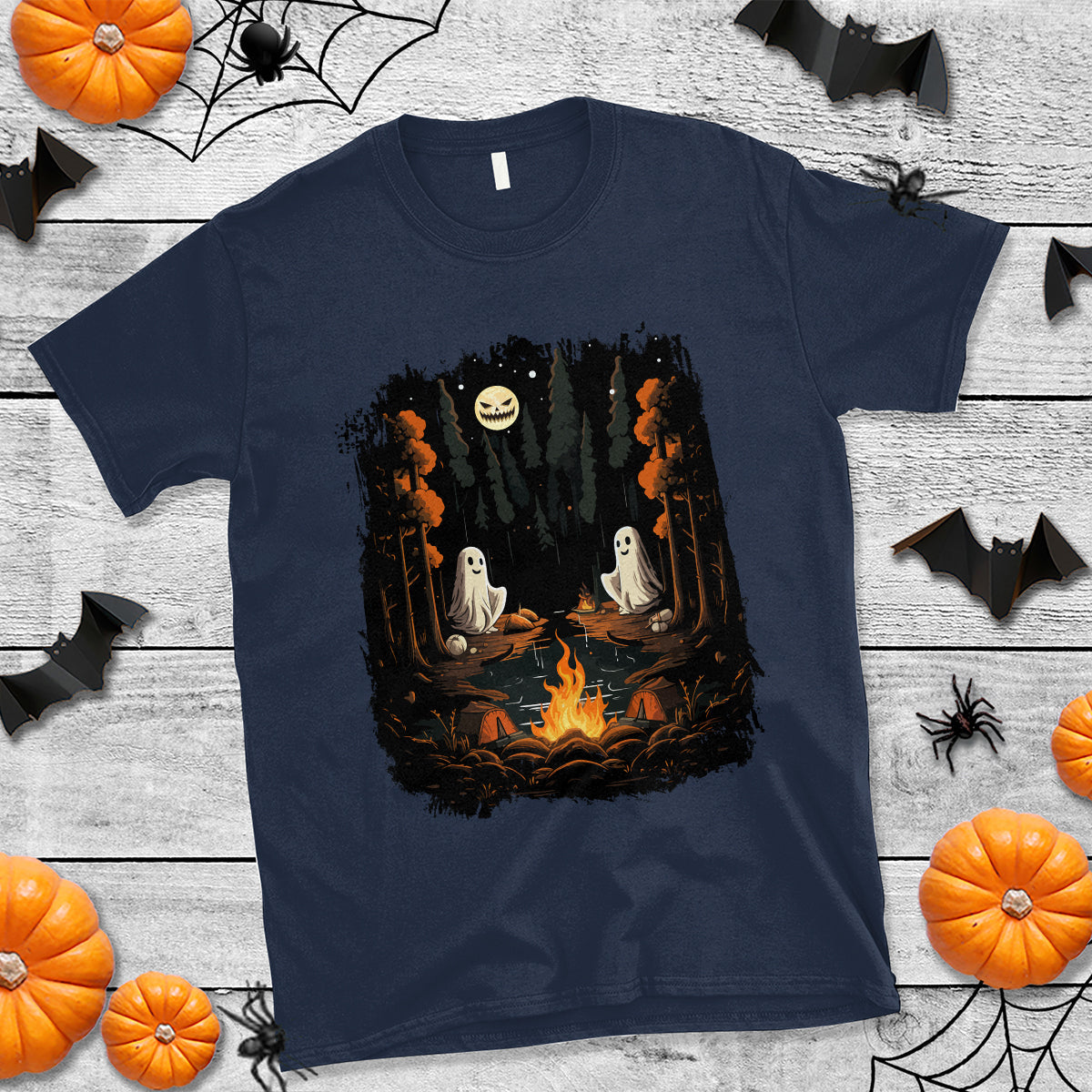 halloween-t-shirt-cute-boo-spooky-ghost-camping-in-the-forest-gothic-halloween-t-shirt-for-halloween-lovers-spooky-season-shirt-ghosts-1