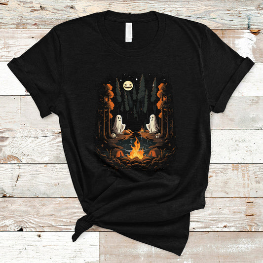 halloween-t-shirt-cute-boo-spooky-ghost-camping-in-the-forest-gothic-halloween-t-shirt-for-halloween-lovers-spooky-season-shirt-ghosts