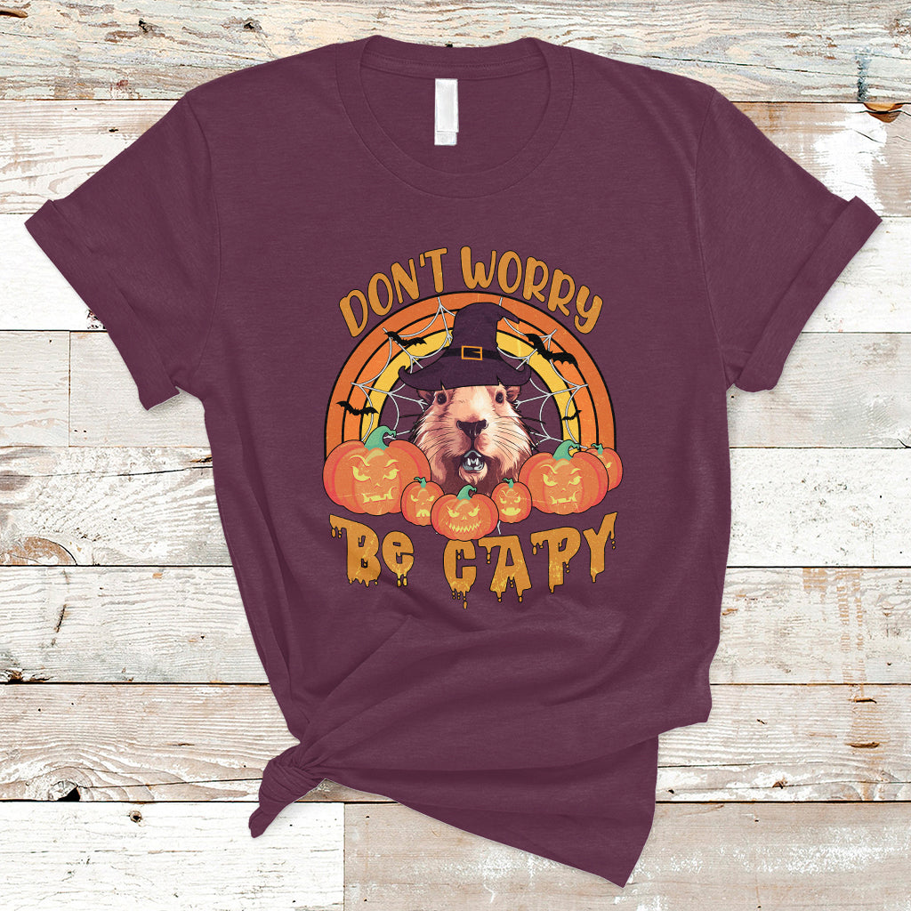 halloween-t-shirt-dont-worry-be-capy-funny-capybara-in-halloween-costume-t-shirt-for-halloween-lovers-capybara-meme-spooky-season