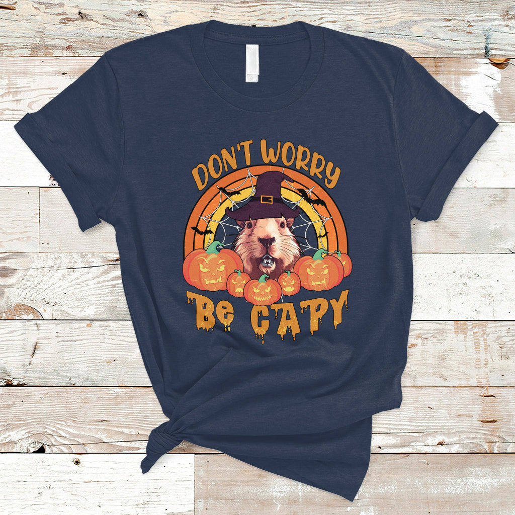 halloween-t-shirt-dont-worry-be-capy-funny-capybara-in-halloween-costume-t-shirt-for-halloween-lovers-capybara-meme-spooky-season