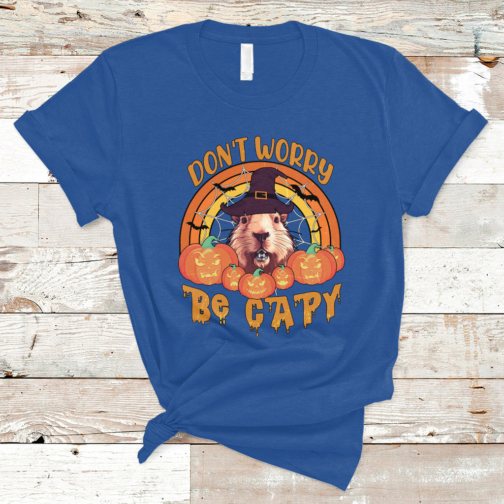 halloween-t-shirt-dont-worry-be-capy-funny-capybara-in-halloween-costume-t-shirt-for-halloween-lovers-capybara-meme-spooky-season