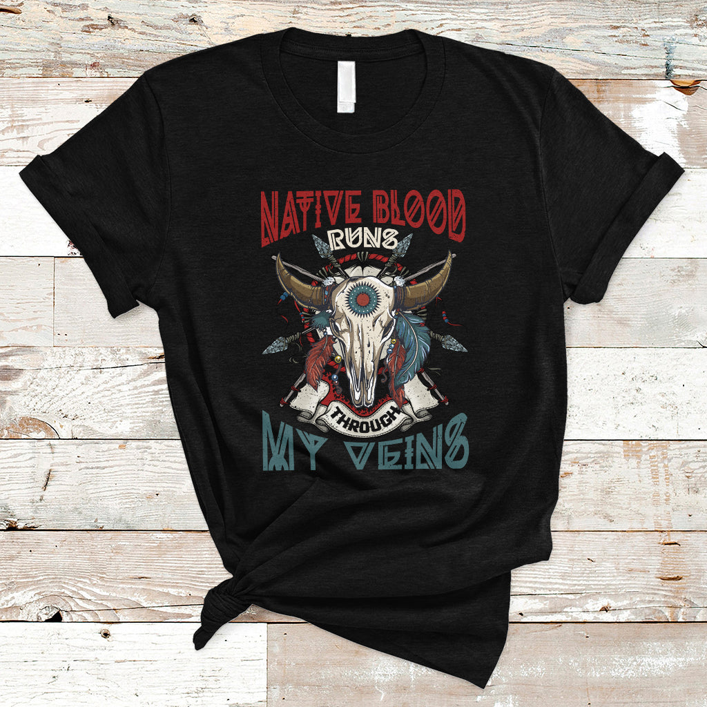 native-american-t-shirt-native-blood-runs-through-my-veins-proud