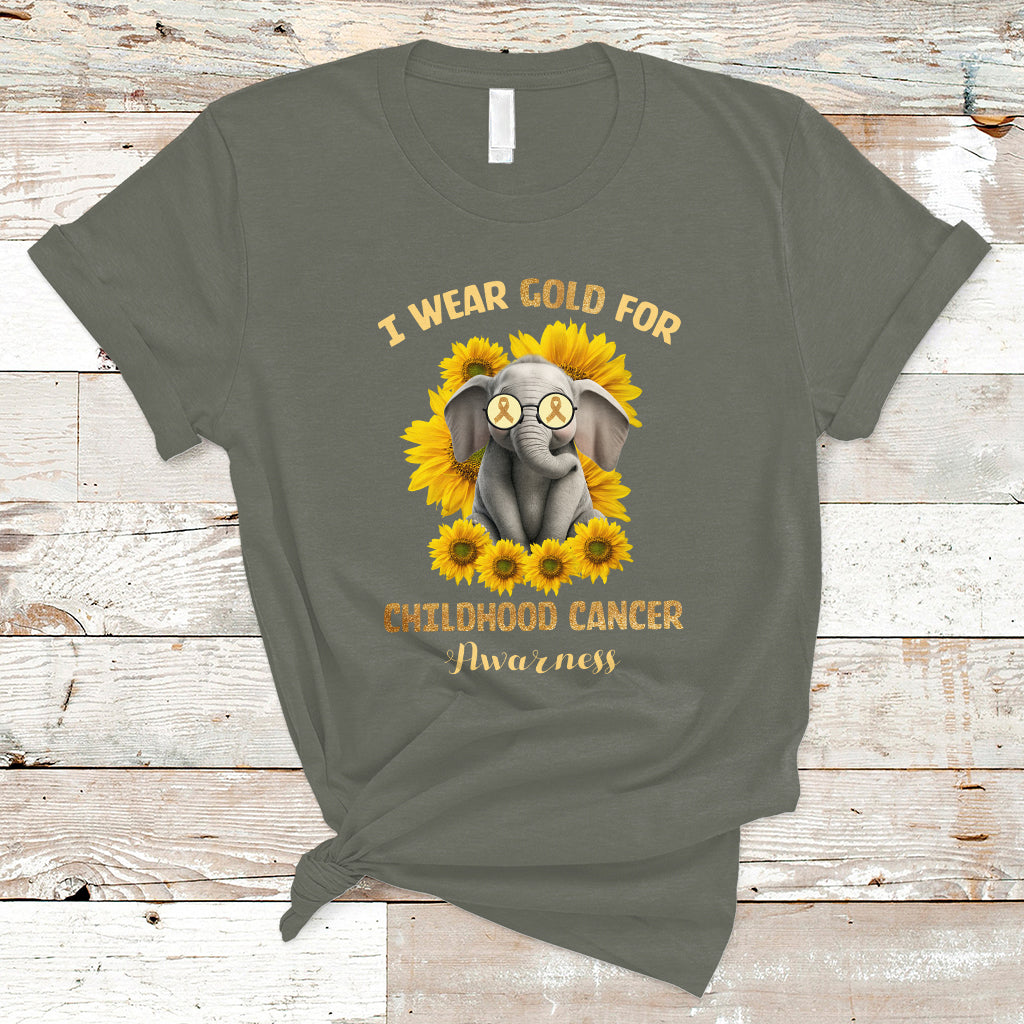chilhood-cancer-awareness-t-shirt-flowers-elephant-i-wear-gold-for-1
