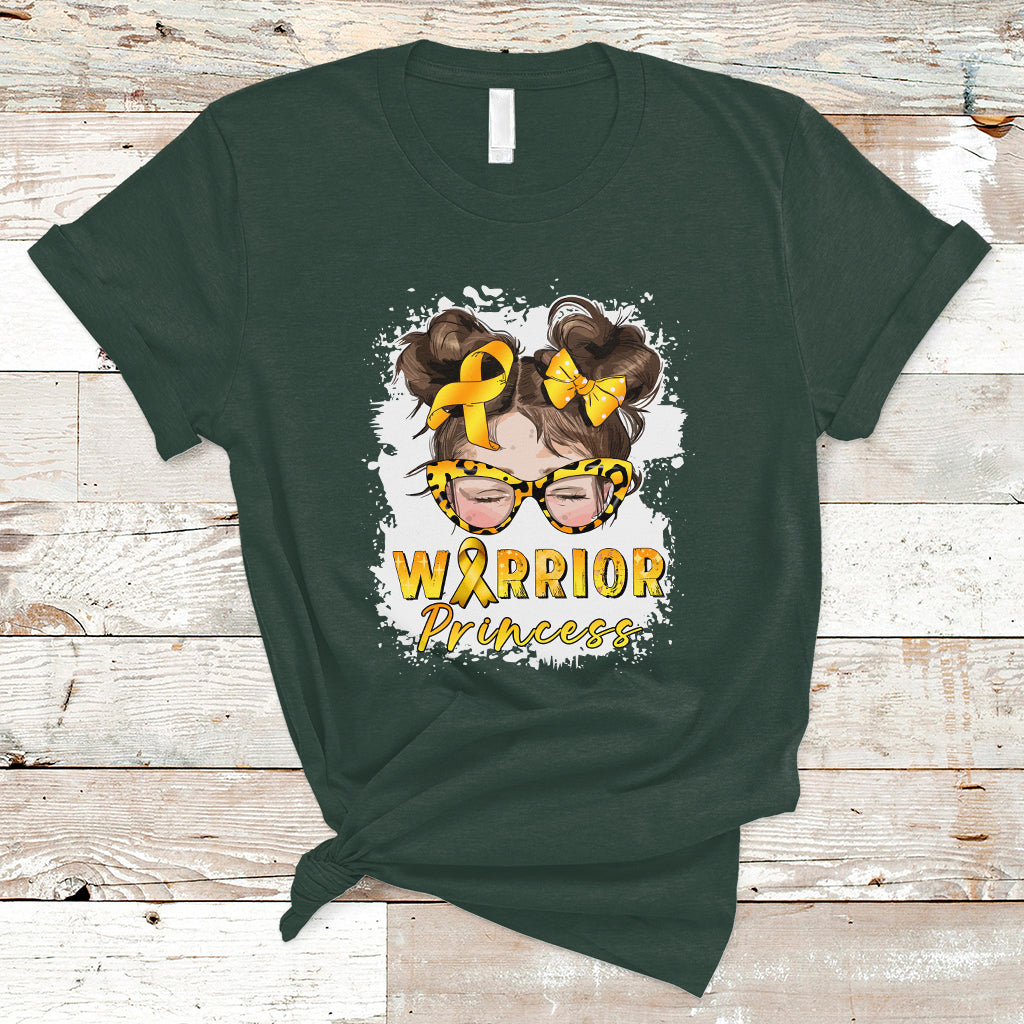 chilhood-cancer-awareness-t-shirt-warrior-princess-gold-ribbon-messy-bun-girl-1