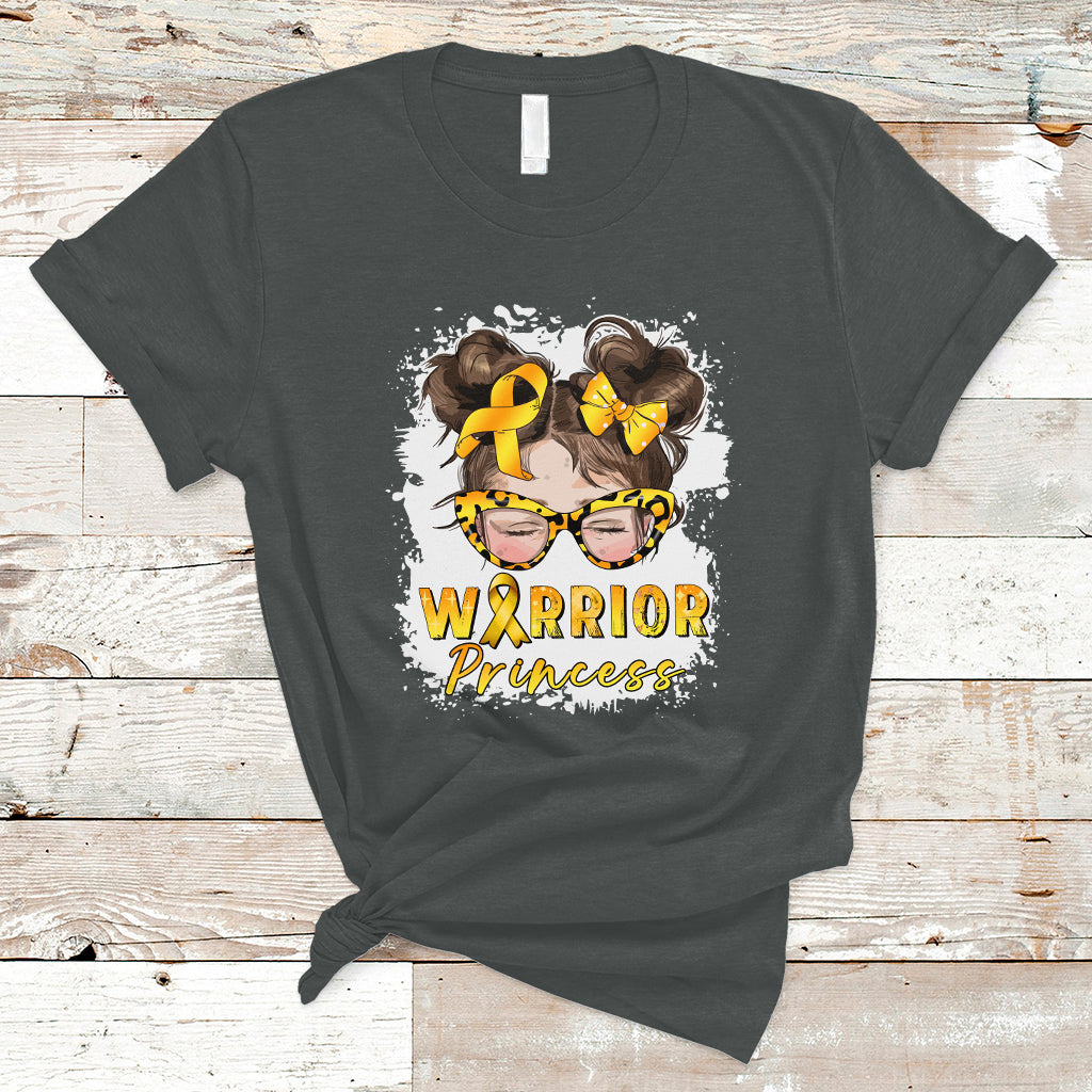 chilhood-cancer-awareness-t-shirt-warrior-princess-gold-ribbon-messy-bun-girl-1