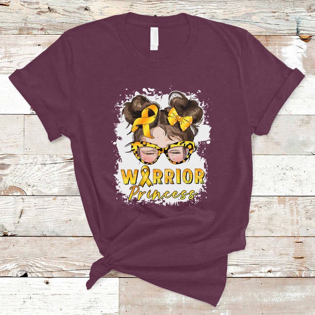 chilhood-cancer-awareness-t-shirt-warrior-princess-gold-ribbon-messy-bun-girl-1