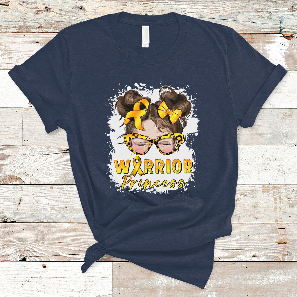 chilhood-cancer-awareness-t-shirt-warrior-princess-gold-ribbon-messy-bun-girl-1