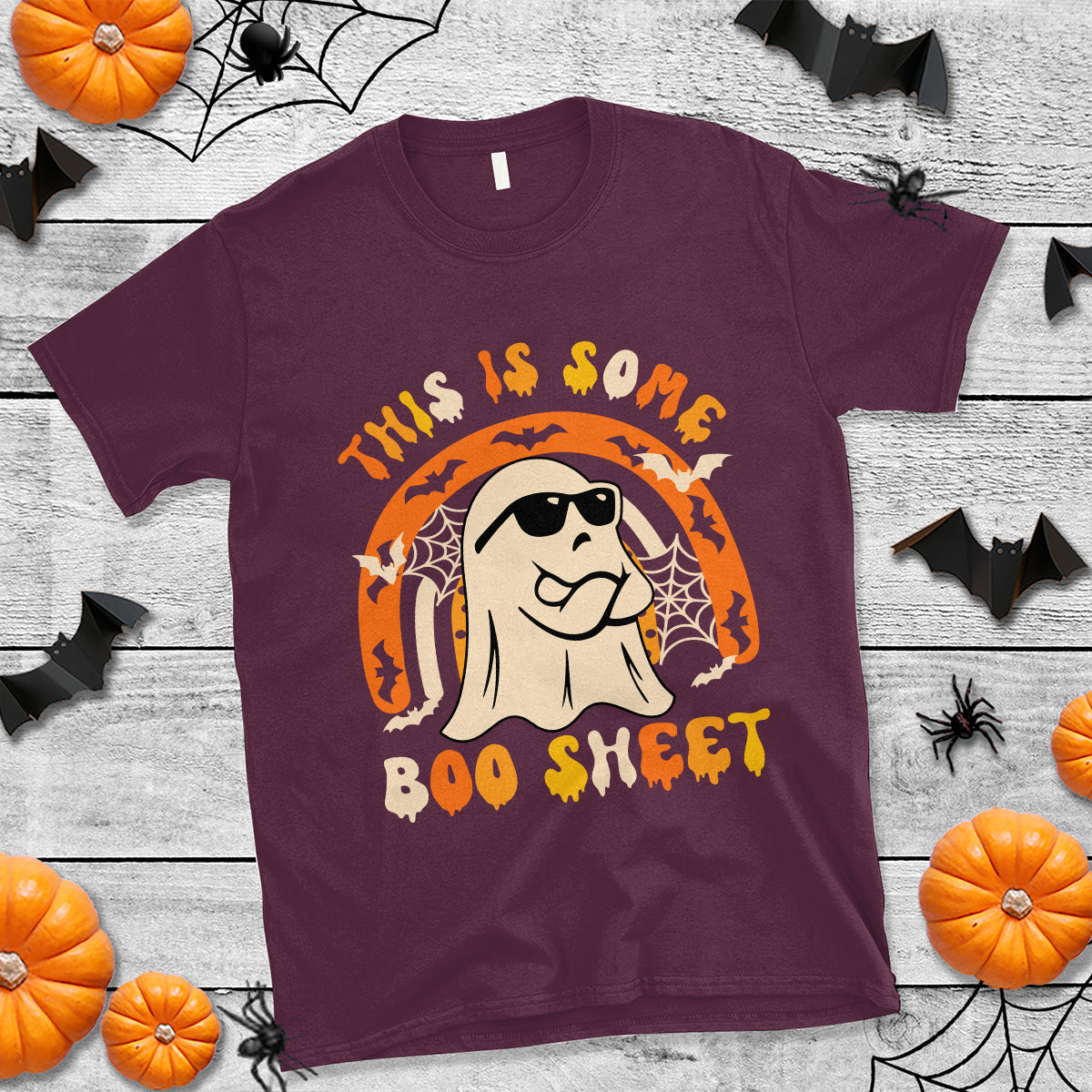 ghost-halloween-costume-t-shirt-funny-this-is-some-boo-sheet