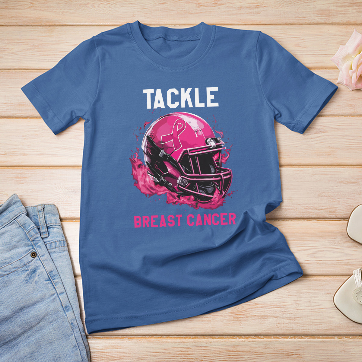 football-breast-cancer-awareness-t-shirt-tackle-breast-cancer-pink-ribbon-football-helmet