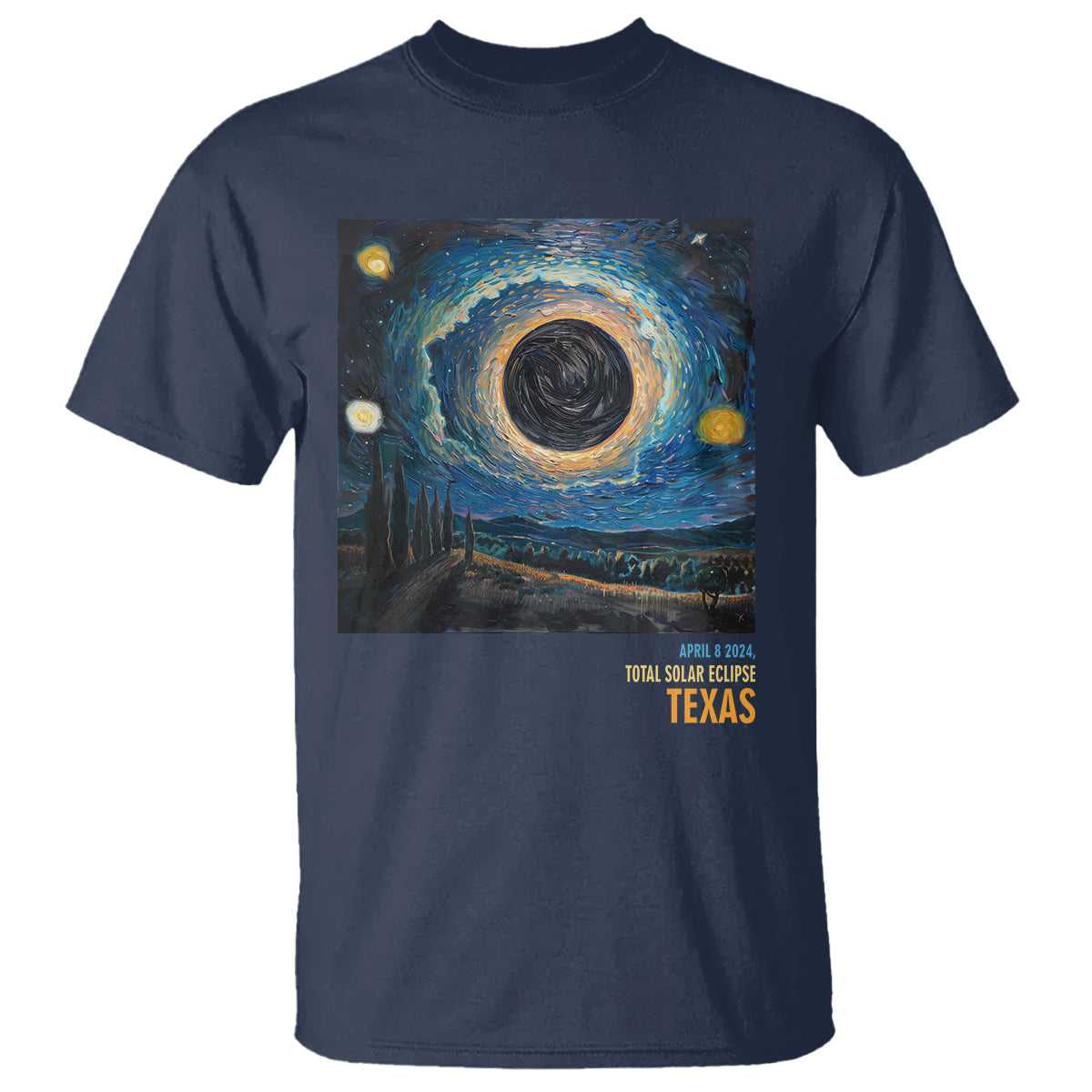 total-solar-eclipse-t-shirt-april-8-2024-starry-night-totality-1