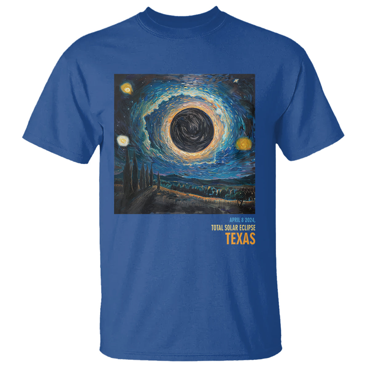 total-solar-eclipse-t-shirt-april-8-2024-starry-night-totality-1