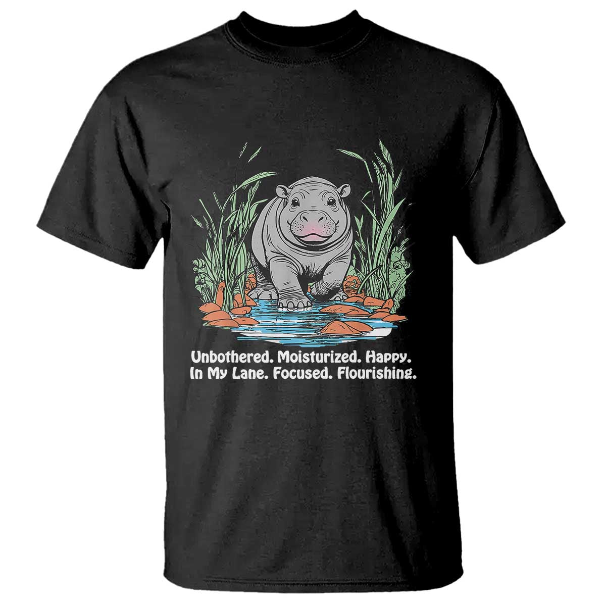 baby-hippo-moo-deng-t-shirt-unbothered-bouncy-pig-meme-cute-viral