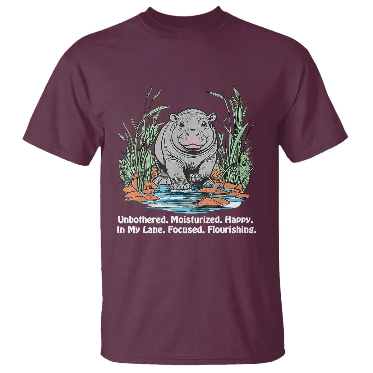 baby-hippo-moo-deng-t-shirt-unbothered-bouncy-pig-meme-cute-viral