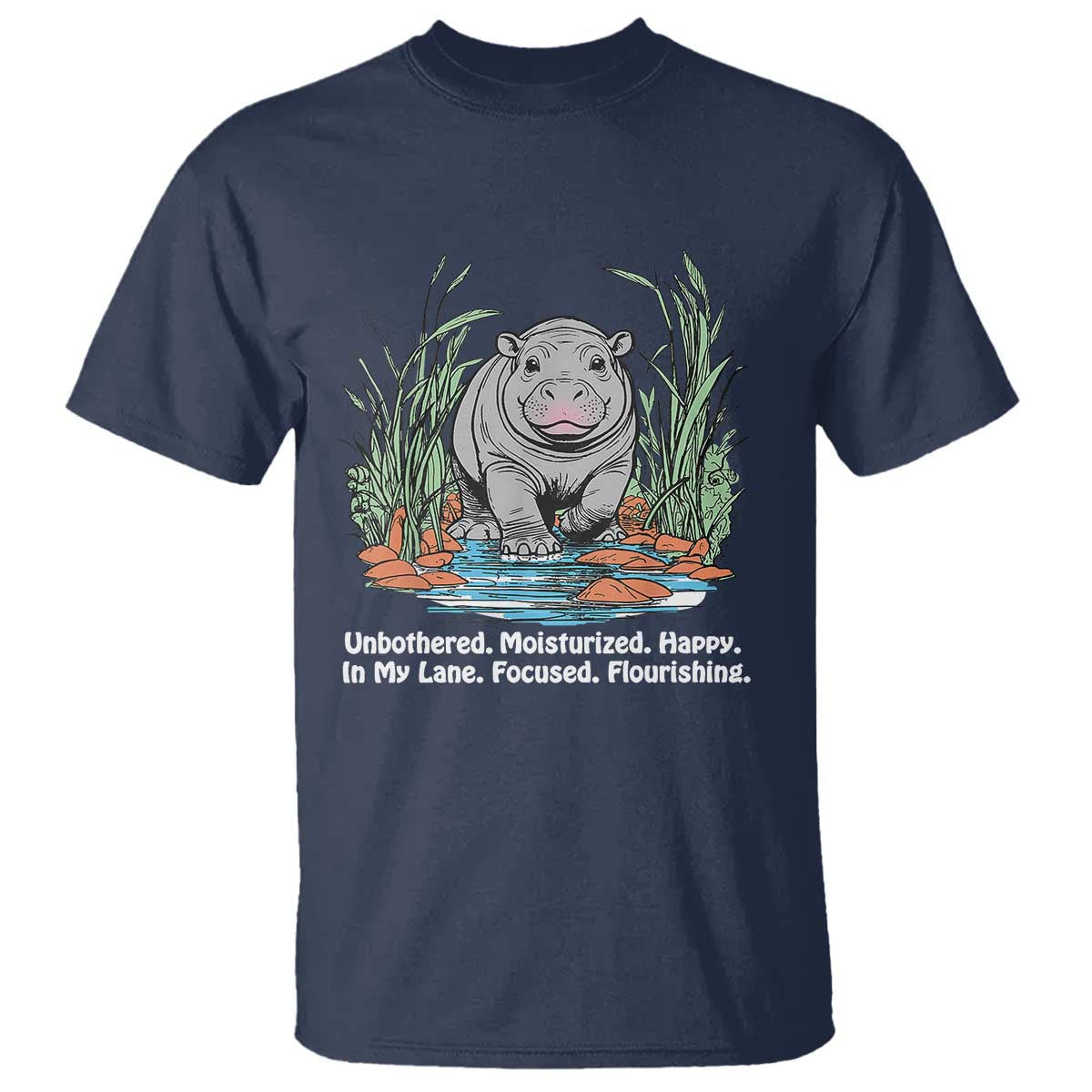 baby-hippo-moo-deng-t-shirt-unbothered-bouncy-pig-meme-cute-viral