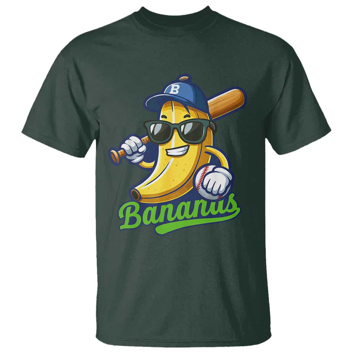 cute-banana-graphics-t-shirt-funny-sports-baseball-lover