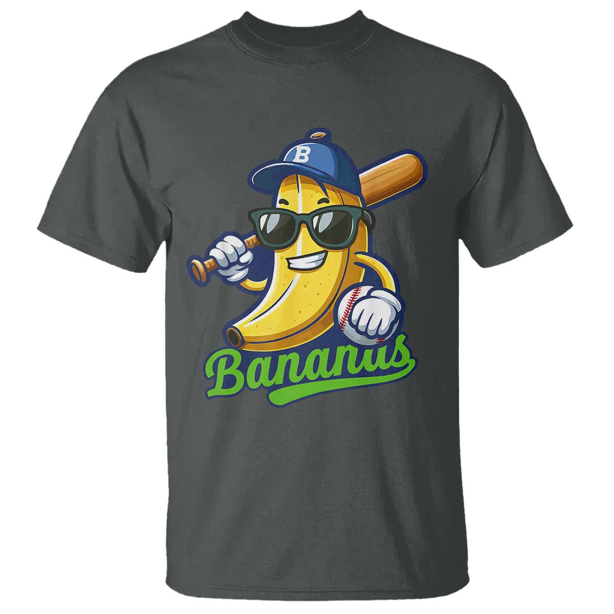 cute-banana-graphics-t-shirt-funny-sports-baseball-lover