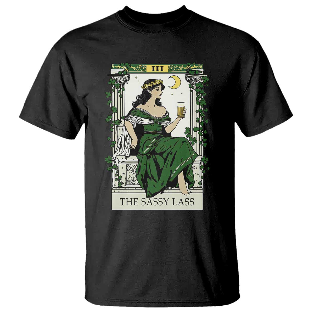 the-sassy-lass-tarot-card-t-shirt-funny-st-patricks-day