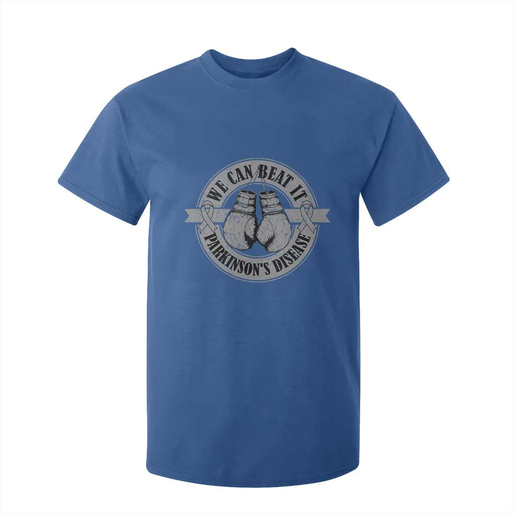 Parkinson's Warrior T Shirt For Kid We Can Beat It Boxing Fight Against Parkinsons