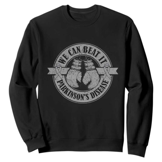 Parkinson's Warrior Sweatshirt We Can Beat It Boxing Fight Against Parkinsons