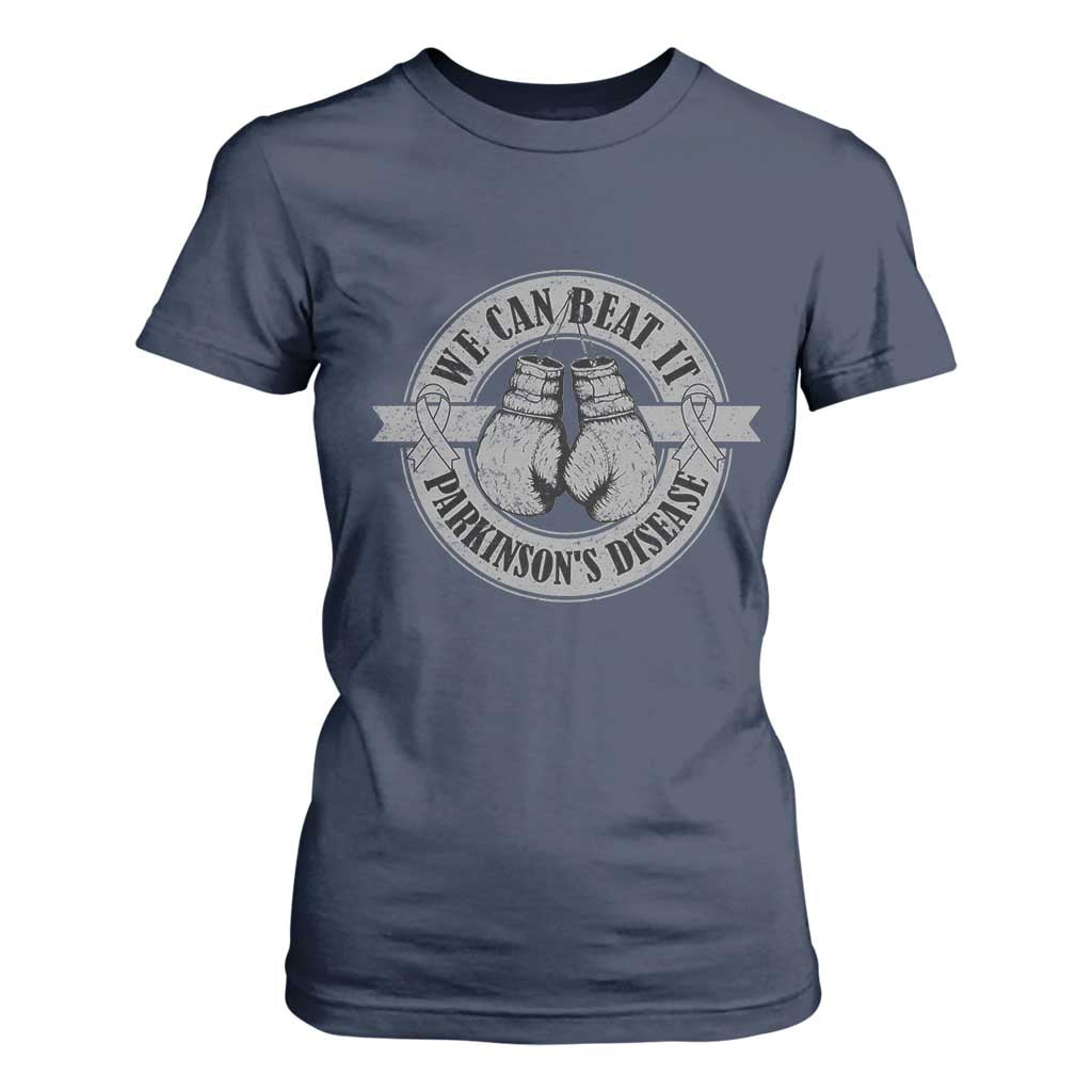 Parkinson's Warrior T Shirt For Women We Can Beat It Boxing Fight Against Parkinsons