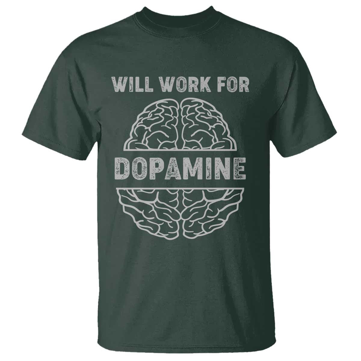 Parkinson's Support T Shirt Work For Dopamine Parkinsons Warrior