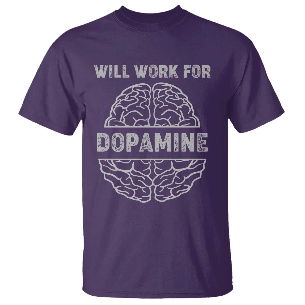 Parkinson's Support T Shirt Work For Dopamine Parkinsons Warrior