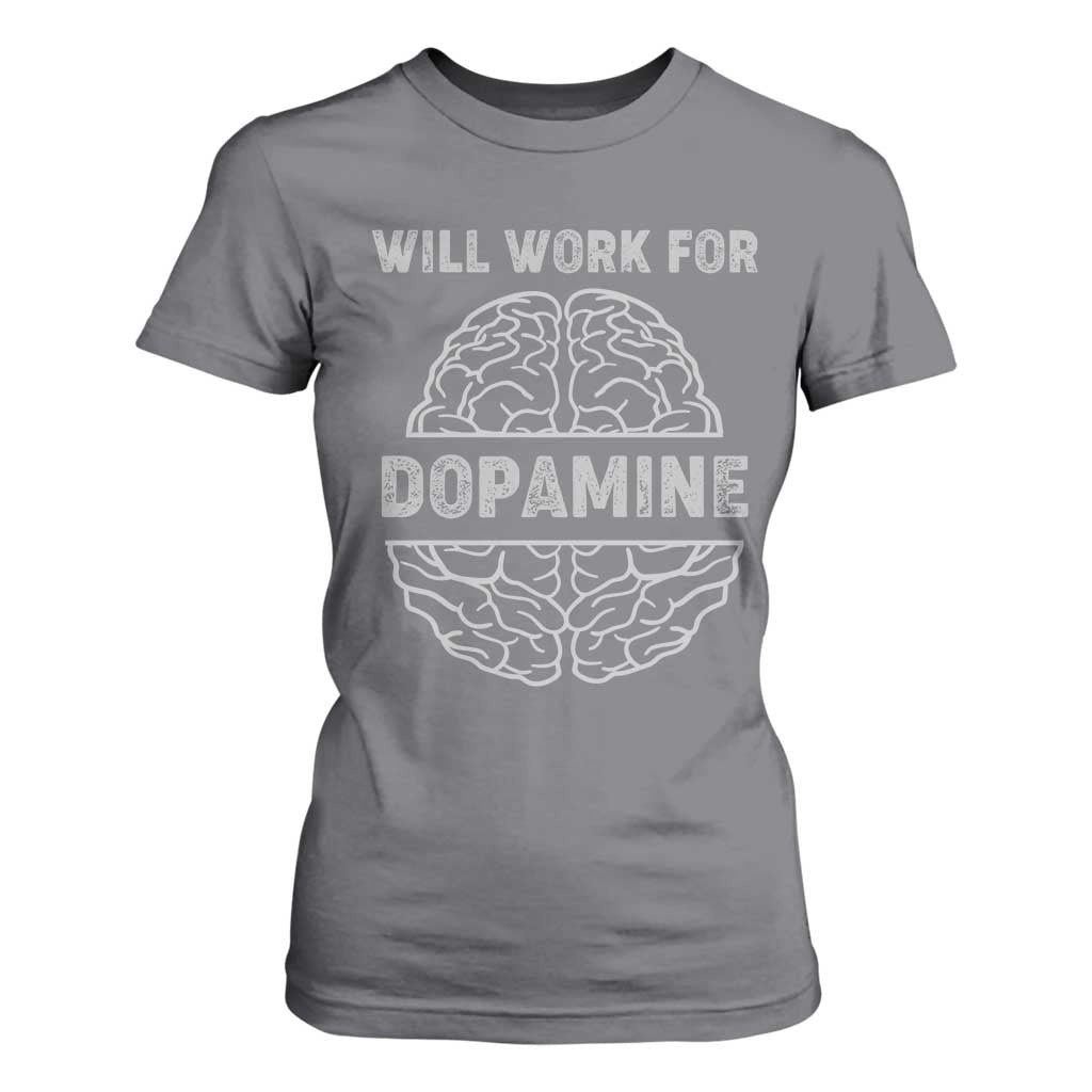 Parkinson's Support T Shirt For Women Work For Dopamine Parkinsons Warrior