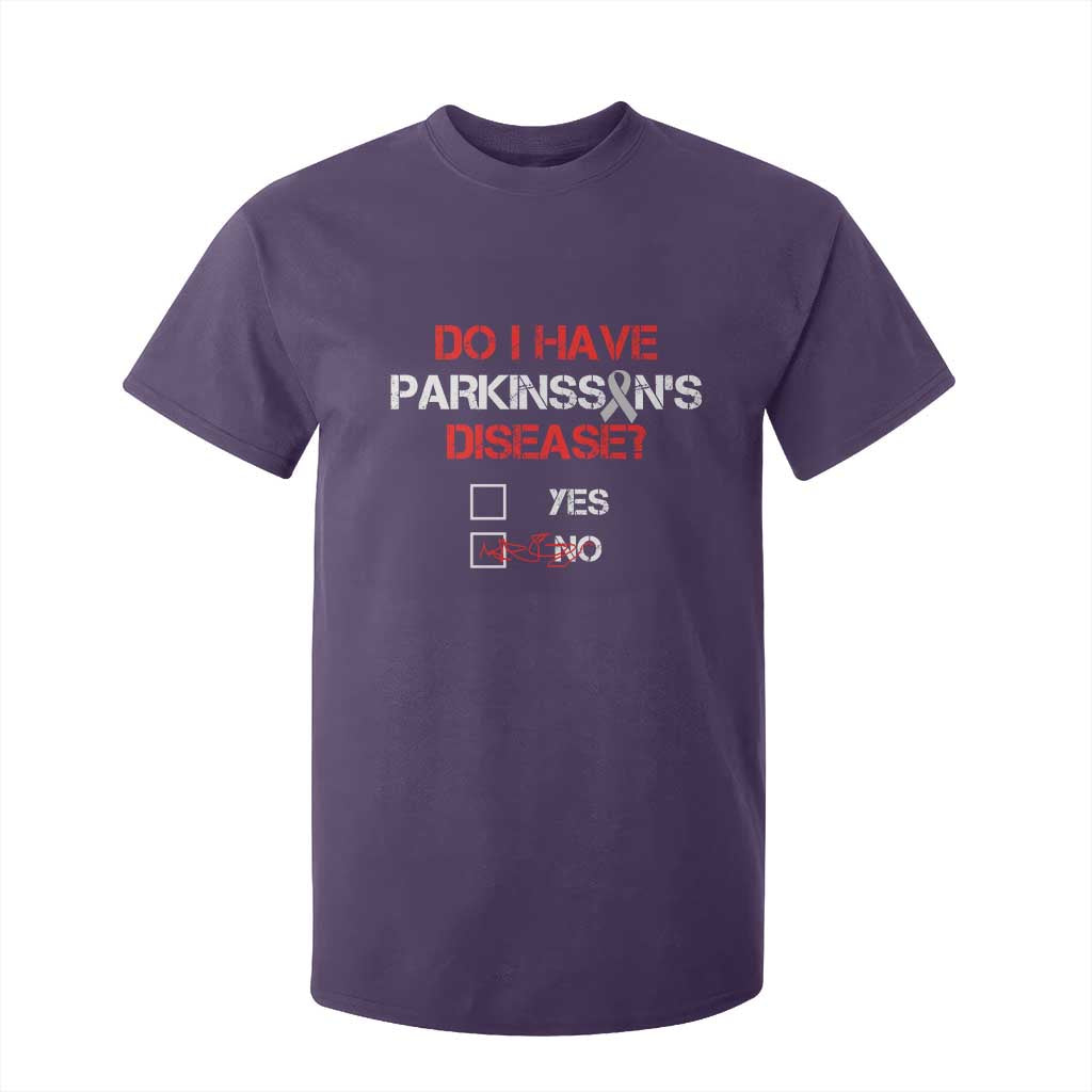 Parkinson's Support T Shirt For Kid Yes No Warrior Survivor